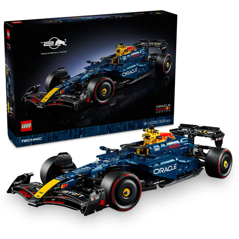 LEGO® Technic Oracle Red Bull Racing RB20 F1 Car Model Kit for Adults 42206