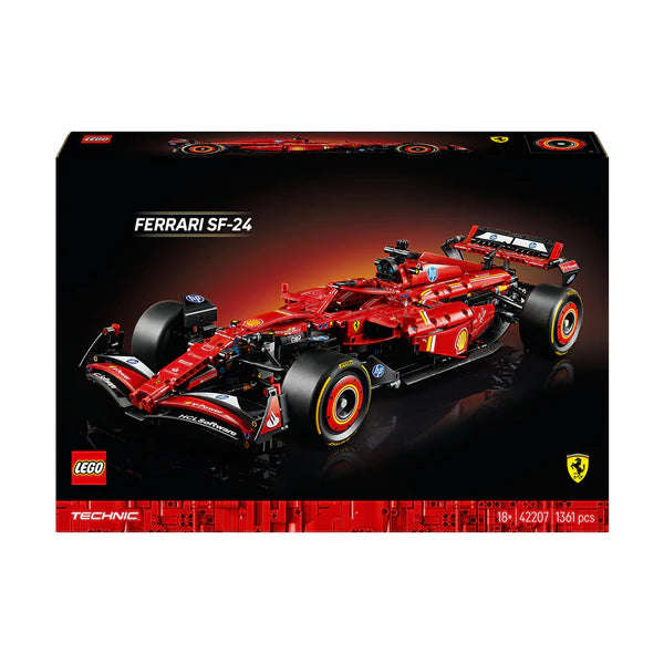 LEGO® Technic Ferrari SF-24 F1 Car Model Kit for Adults 42207
