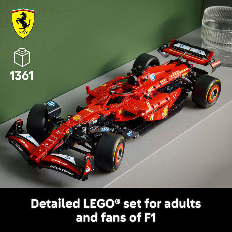 LEGO® Technic Ferrari SF-24 F1 Car Model Kit for Adults 42207