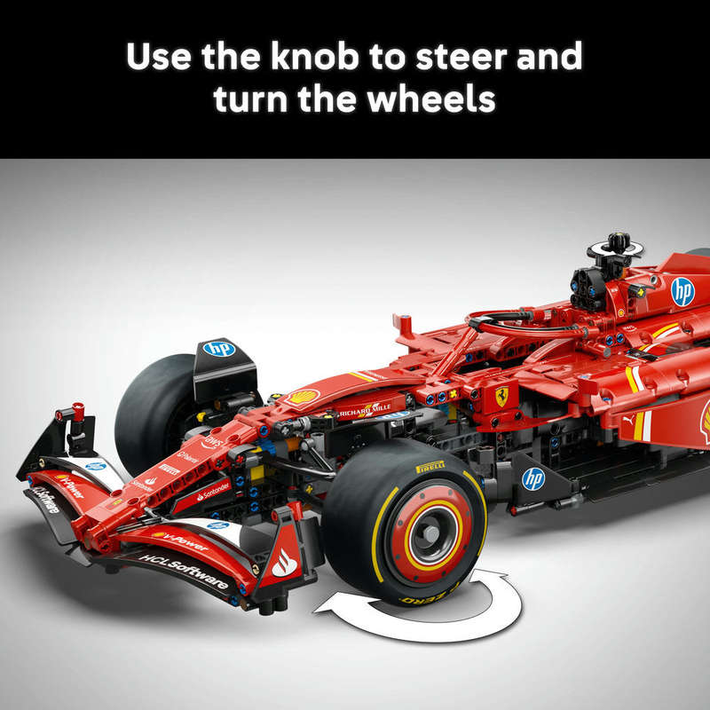 LEGO® Technic Ferrari SF-24 F1 Car Model Kit for Adults 42207
