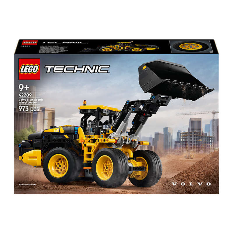 LEGO® Technic Volvo L120 Electric Wheel Loader Construction Toy 42209