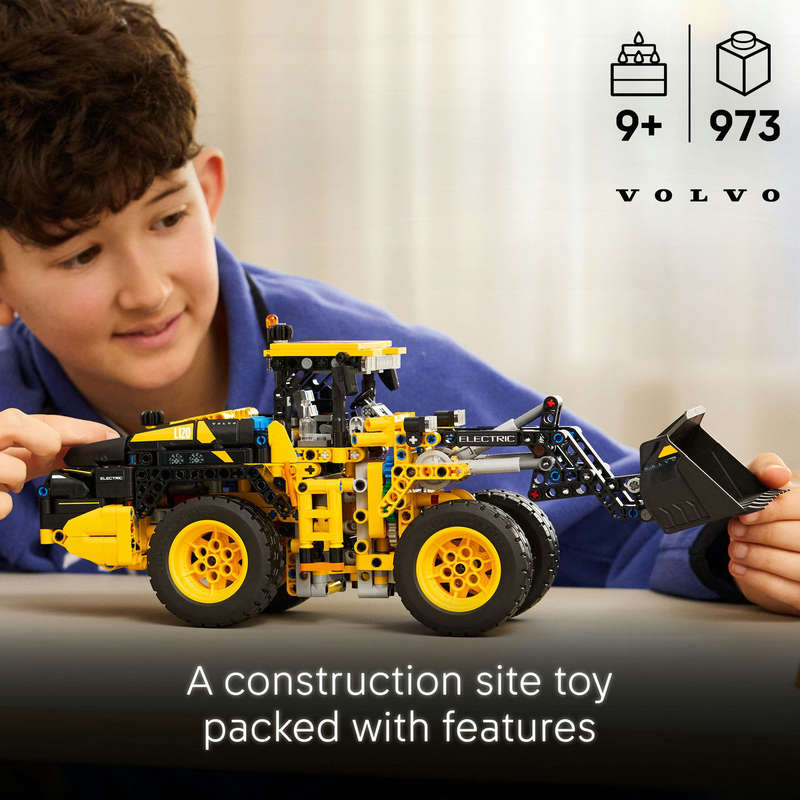 LEGO® Technic Volvo L120 Electric Wheel Loader Construction Toy 42209