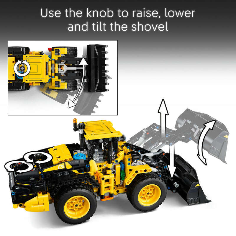 LEGO® Technic Volvo L120 Electric Wheel Loader Construction Toy 42209