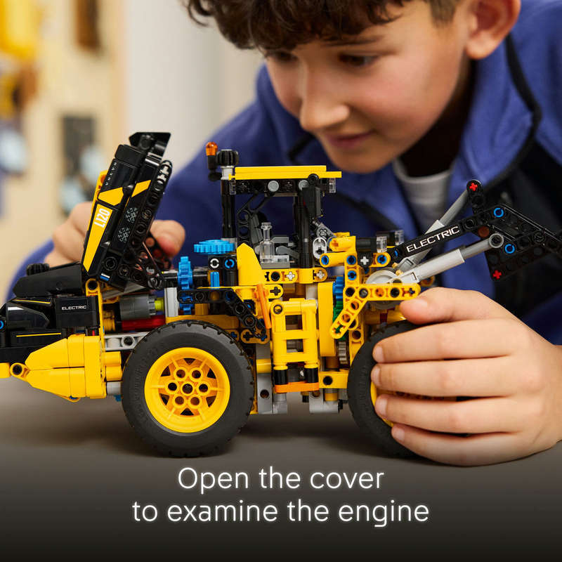 LEGO® Technic Volvo L120 Electric Wheel Loader Construction Toy 42209