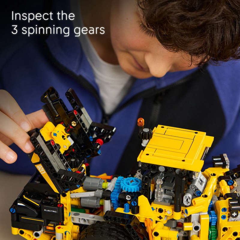 LEGO® Technic Volvo L120 Electric Wheel Loader Construction Toy 42209