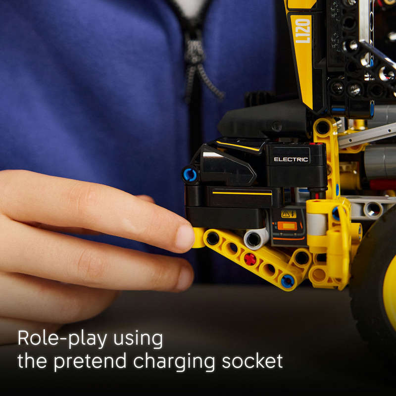 LEGO® Technic Volvo L120 Electric Wheel Loader Construction Toy 42209
