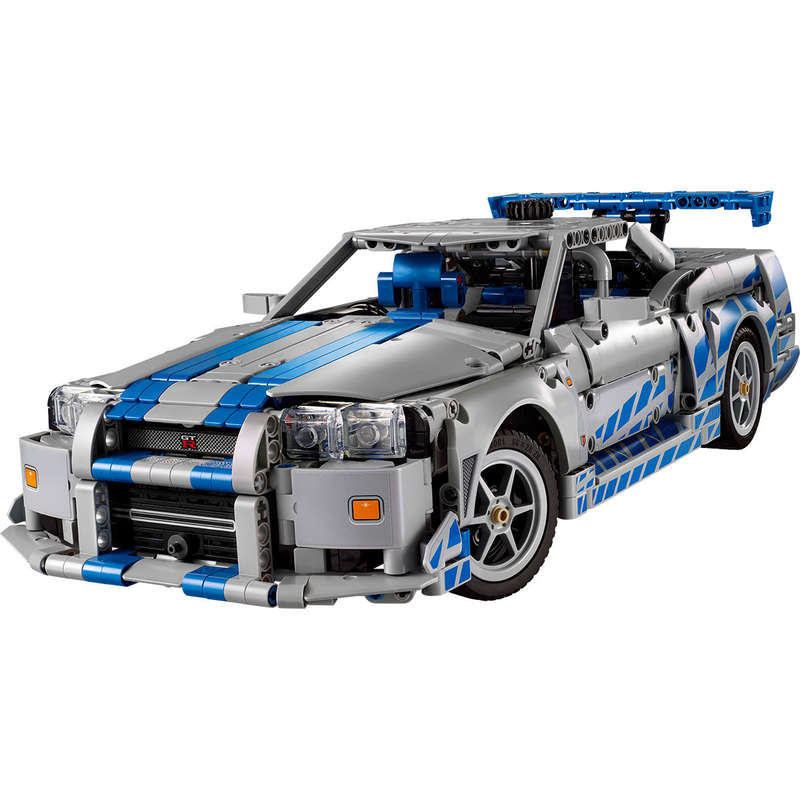 LEGO® Technic 2 Fast 2 Furious Nissan Skyline GT-R (R34) Car Model Kit 42210