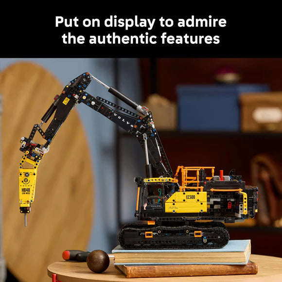 LEGO® Technic Volvo EC500 Hybrid Excavator Set for Adults 42215