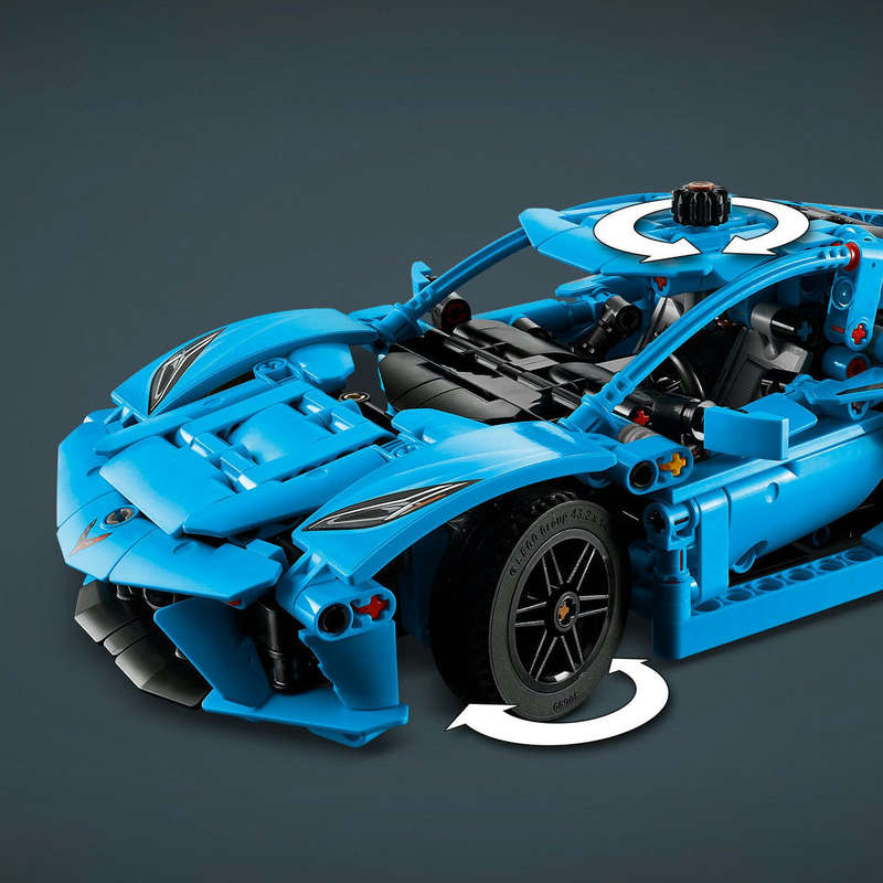 LEGO® Technic Chevrolet Corvette Stingray Blue Car Model Kit 42217