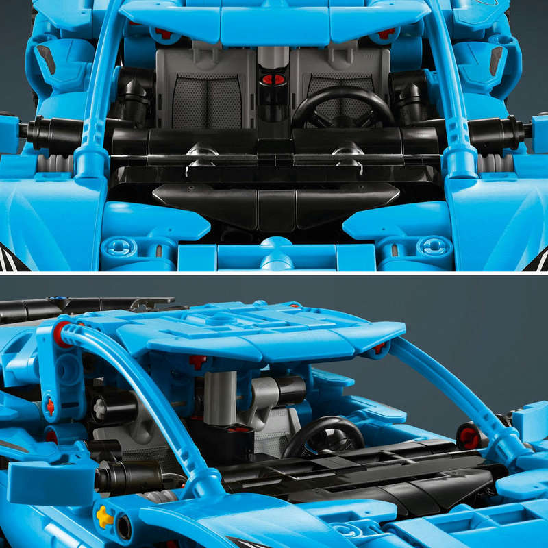 LEGO® Technic Chevrolet Corvette Stingray Blue Car Model Kit 42217