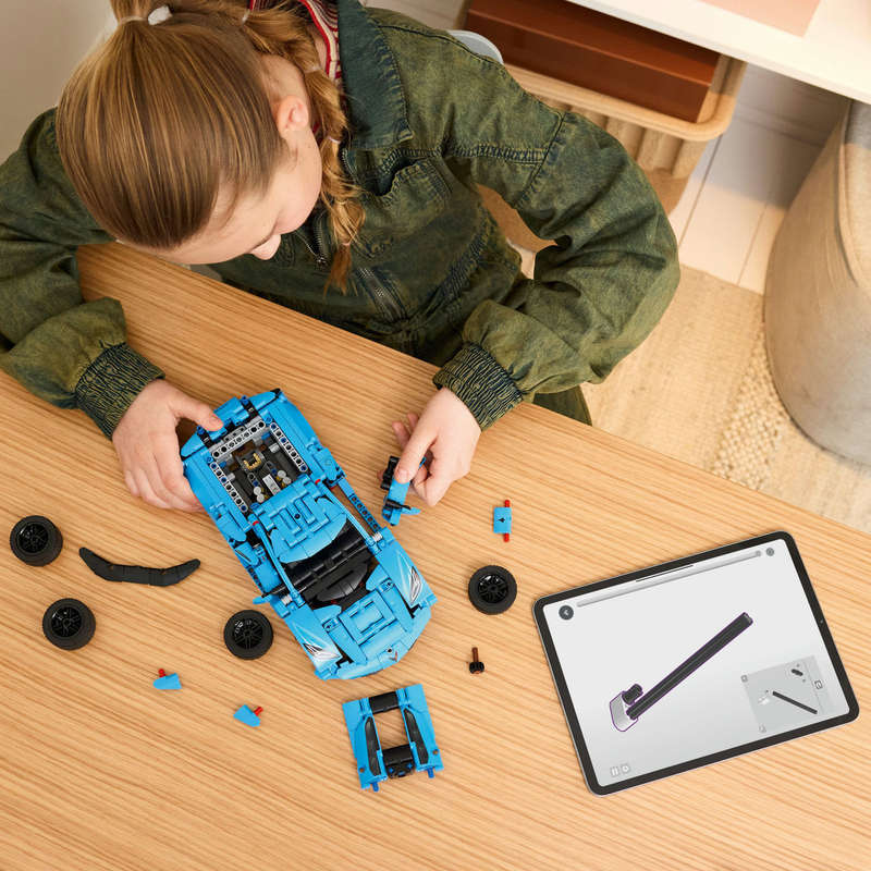 LEGO® Technic Chevrolet Corvette Stingray Blue Car Model Kit 42217