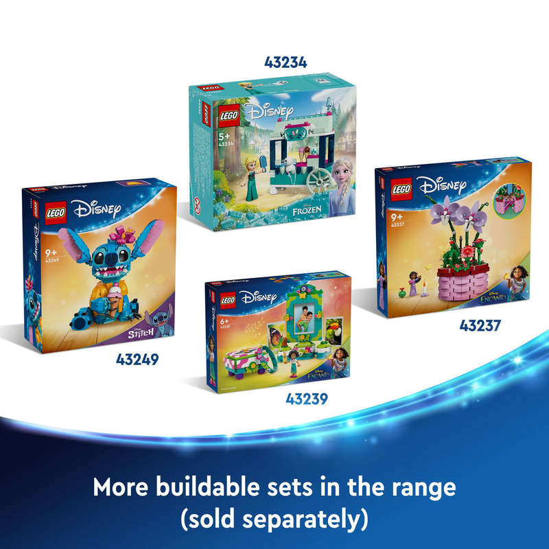 LEGO® ǀ Disney Angel Lilo & Stitch Building Toy for Girls, Boys and Kids 43257