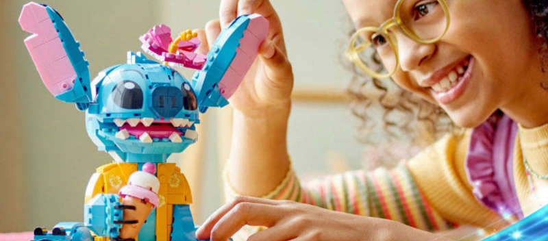 LEGO® ǀ Disney Angel Lilo & Stitch Building Toy for Girls, Boys and Kids 43257
