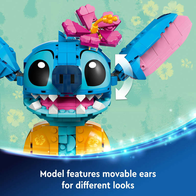 LEGO® ǀ Disney Angel Lilo & Stitch Building Toy for Girls, Boys and Kids 43257