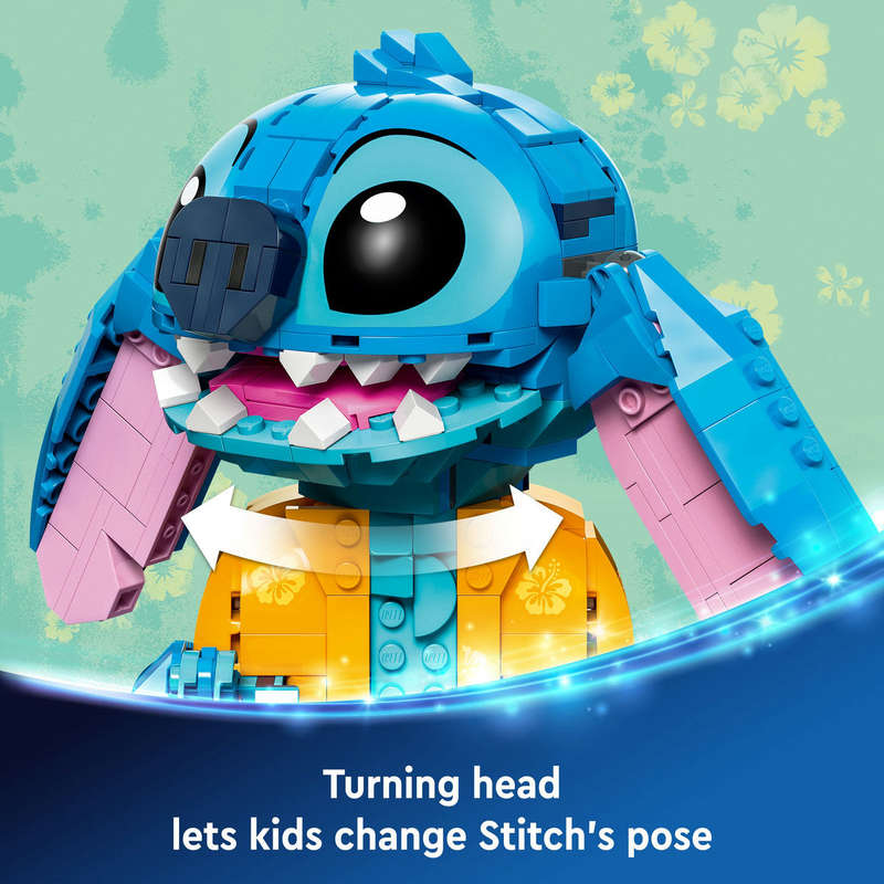 LEGO® ǀ Disney Angel Lilo & Stitch Building Toy for Girls, Boys and Kids 43257