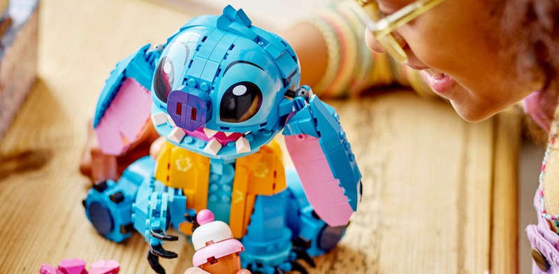 LEGO® ǀ Disney Angel Lilo & Stitch Building Toy for Girls, Boys and Kids 43257