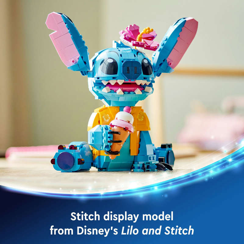 LEGO® ǀ Disney Angel Lilo & Stitch Building Toy for Girls, Boys and Kids 43257