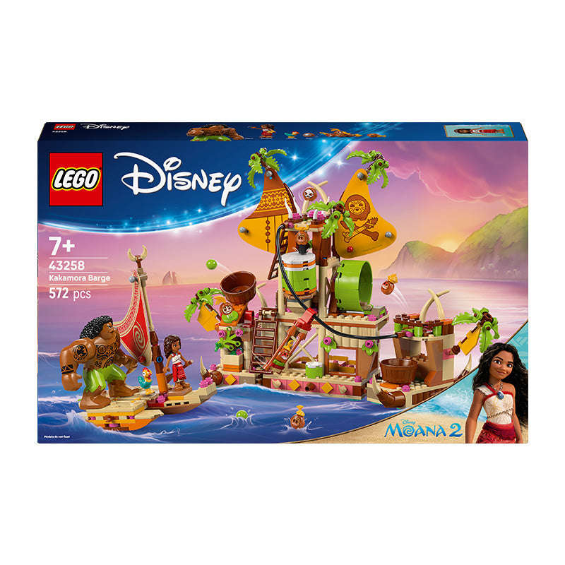 LEGO® ǀ Disney Moana 2 Kakamora Barge, Toy Building Set 43258