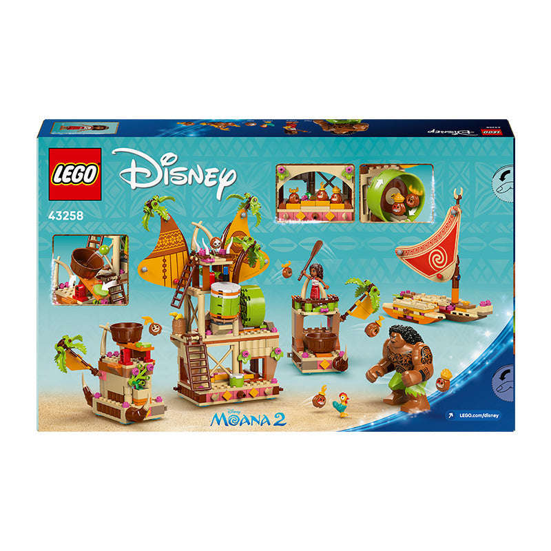 LEGO® ǀ Disney Moana 2 Kakamora Barge, Toy Building Set 43258