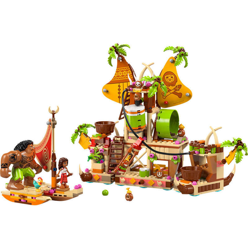 LEGO® ǀ Disney Moana 2 Kakamora Barge, Toy Building Set 43258