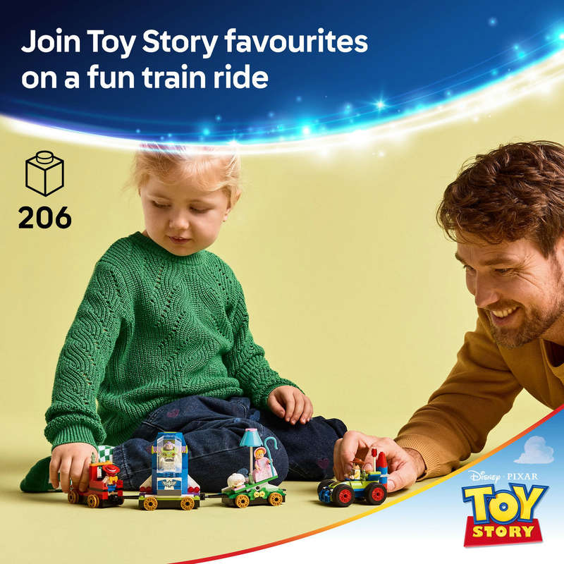 LEGO® ǀ Disney and Pixars Toy Story Celebration Train & RC Car Building Playset 43264