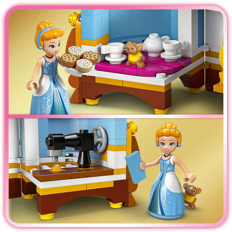 LEGO® ǀ Disney Princess Cinderellas Dress Building Kit with Character 43266