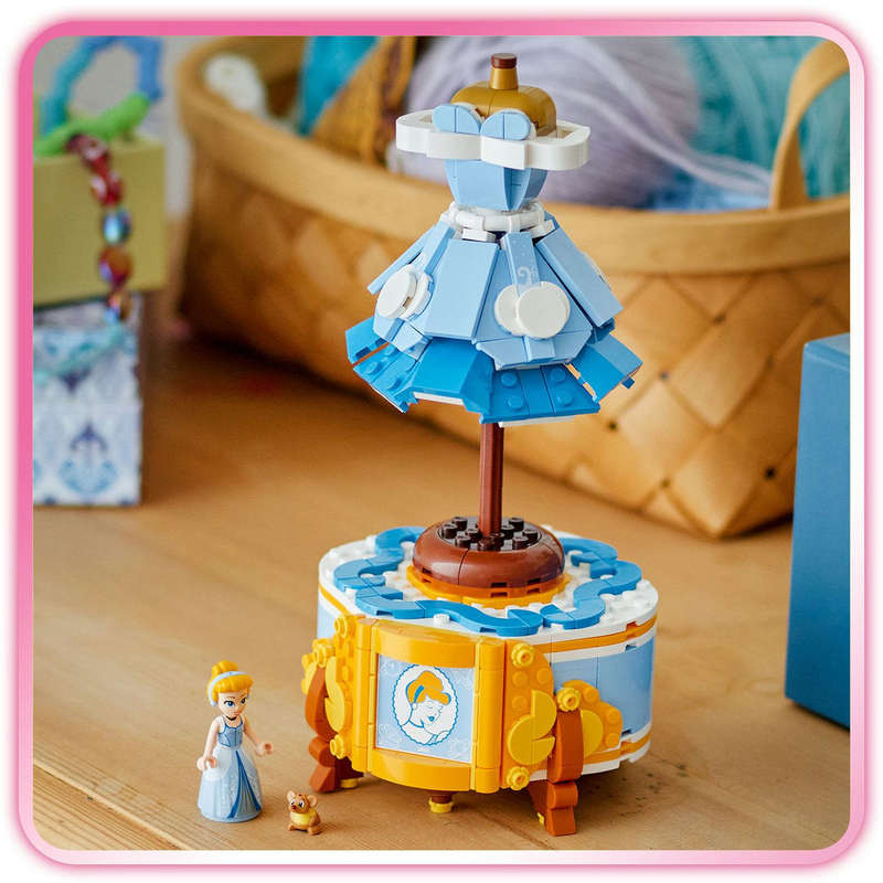 LEGO® ǀ Disney Princess Cinderellas Dress Building Kit with Character 43266