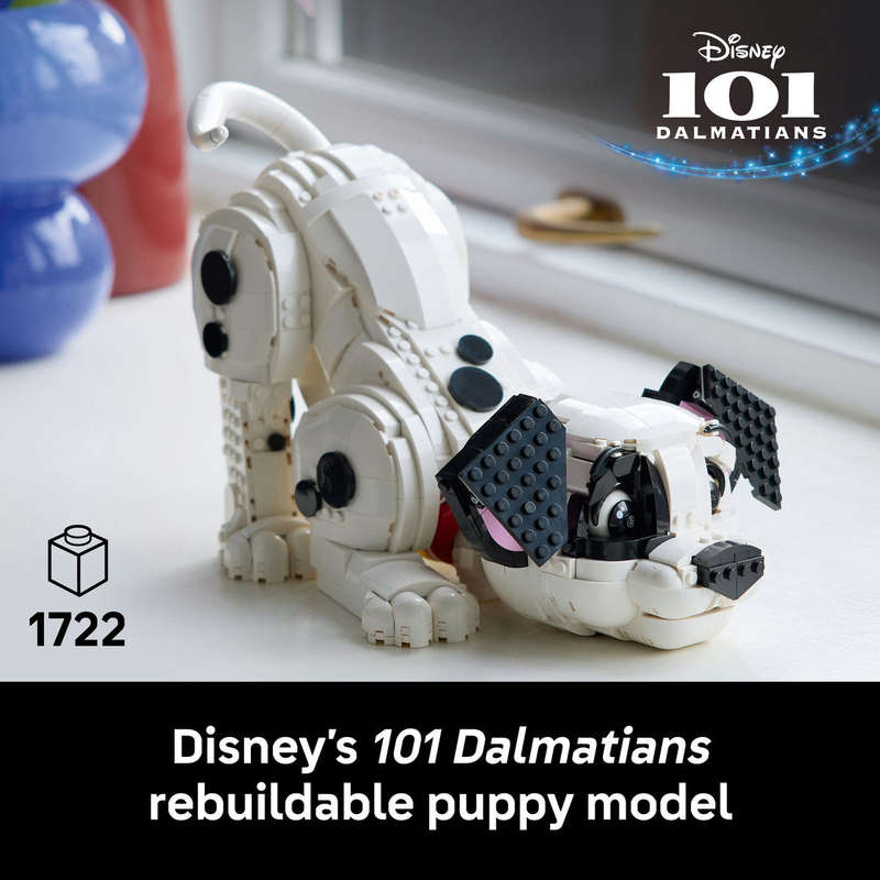 LEGO® ǀ Disney 101 Dalmatians Puppy Nostalgic Gift-Giving Idea for Adults 43269