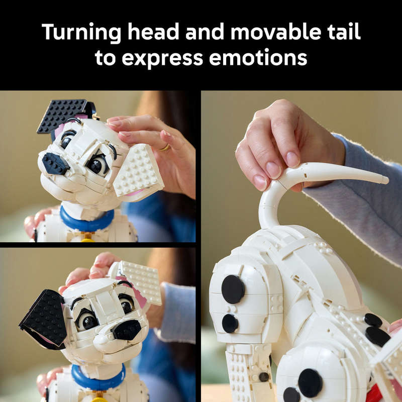 LEGO® ǀ Disney 101 Dalmatians Puppy Nostalgic Gift-Giving Idea for Adults 43269