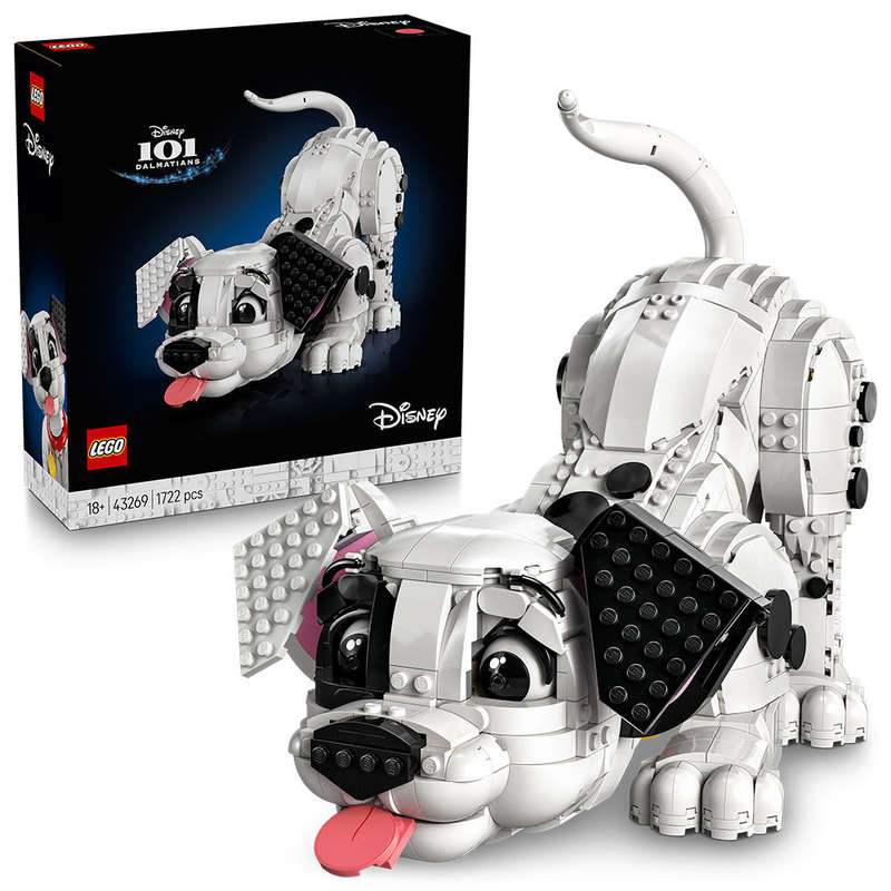 LEGO® ǀ Disney 101 Dalmatians Puppy Nostalgic Gift-Giving Idea for Adults 43269
