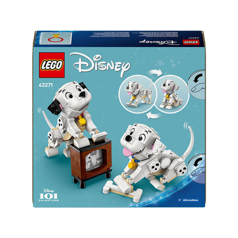 LEGO® ǀ Disney Lucky & Penny 101 Dalmatians Puppies Building Toy 43271