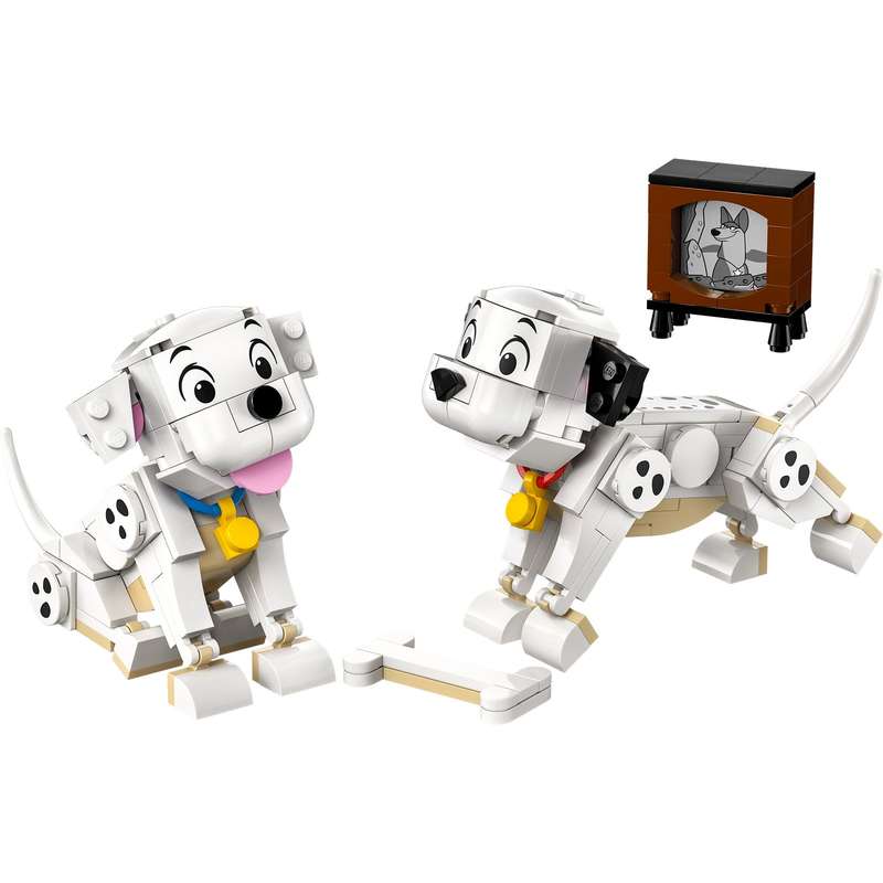 LEGO® ǀ Disney Lucky & Penny 101 Dalmatians Puppies Building Toy 43271