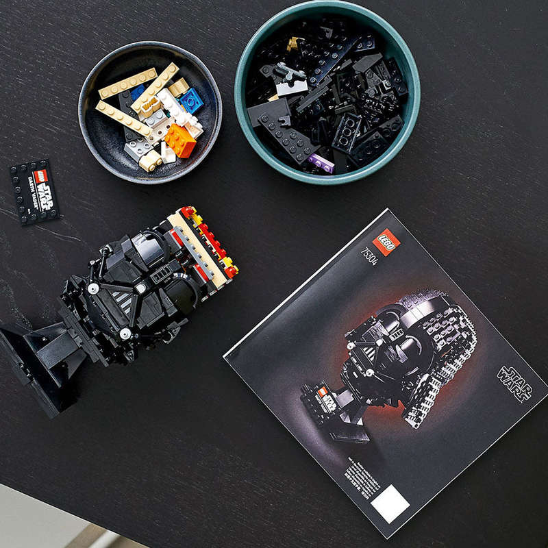 LEGO® Star Wars Darth Vader Helmet Collectible Building Kit 75304