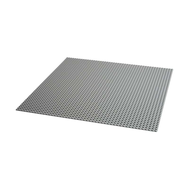 LEGO Classic Grey Baseplate Building Kit for Kids 11024