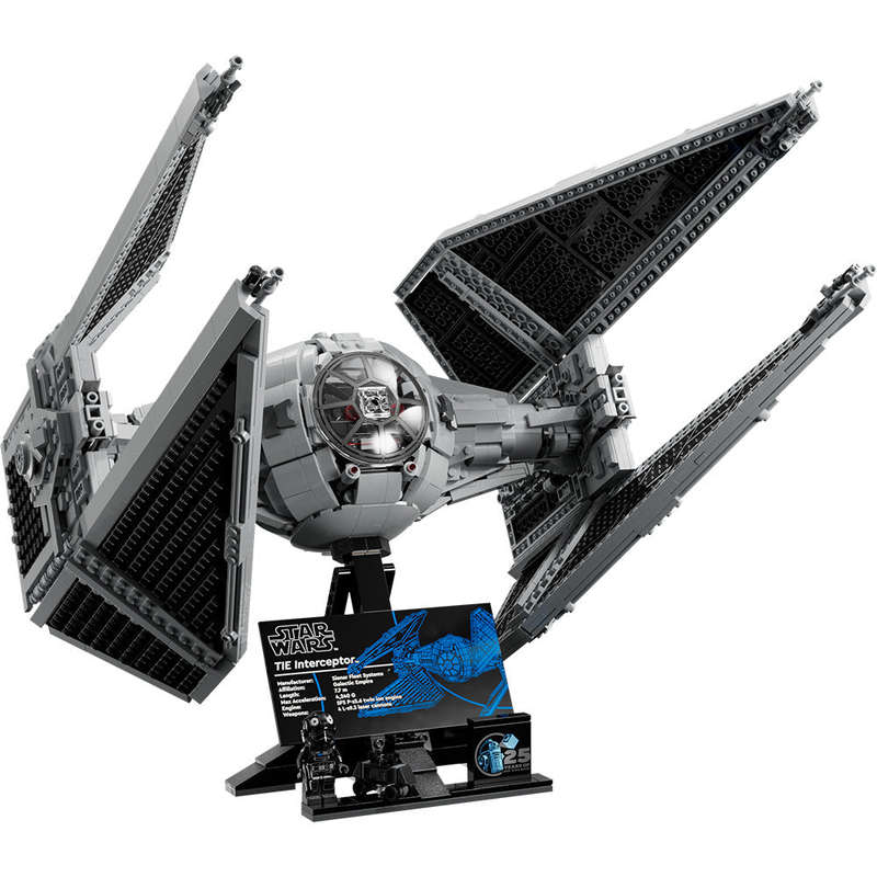 LEGO® Star Wars TIE Interceptor Building Set for Adults 75382