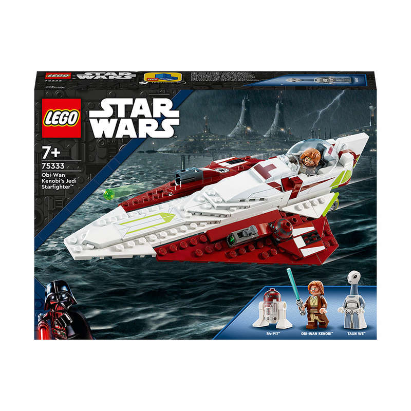 LEGO® Star Wars Obi-Wan Kenobis Jedi Starfighter Building Kit 75333