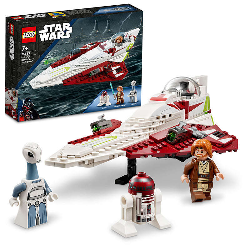 LEGO® Star Wars Obi-Wan Kenobis Jedi Starfighter Building Kit 75333