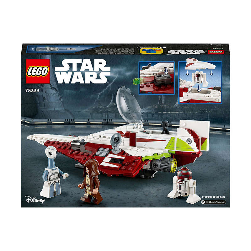 LEGO® Star Wars Obi-Wan Kenobis Jedi Starfighter Building Kit 75333
