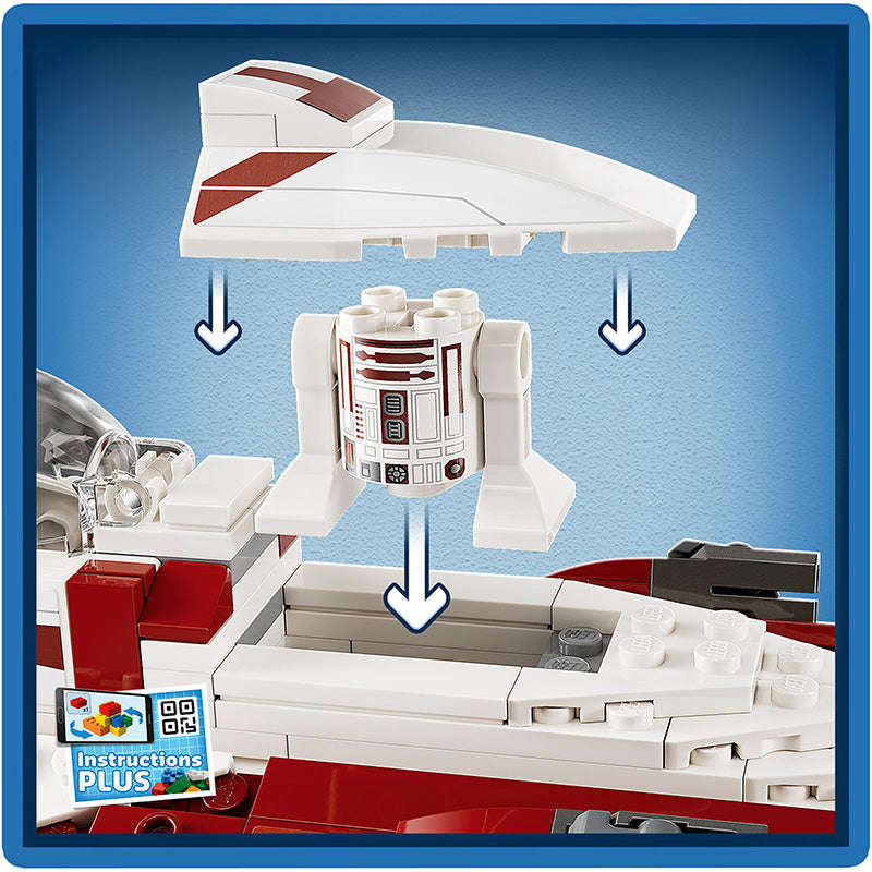 LEGO® Star Wars Obi-Wan Kenobis Jedi Starfighter Building Kit 75333