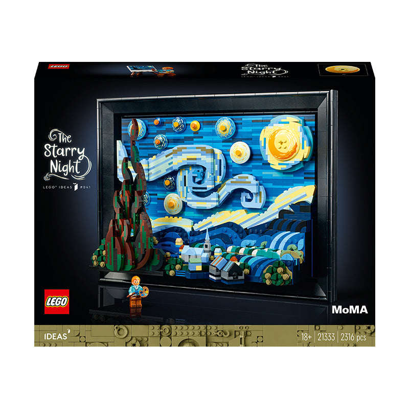 LEGO Ideas Vincent van Gogh  The Starry Night Building Kit 21333