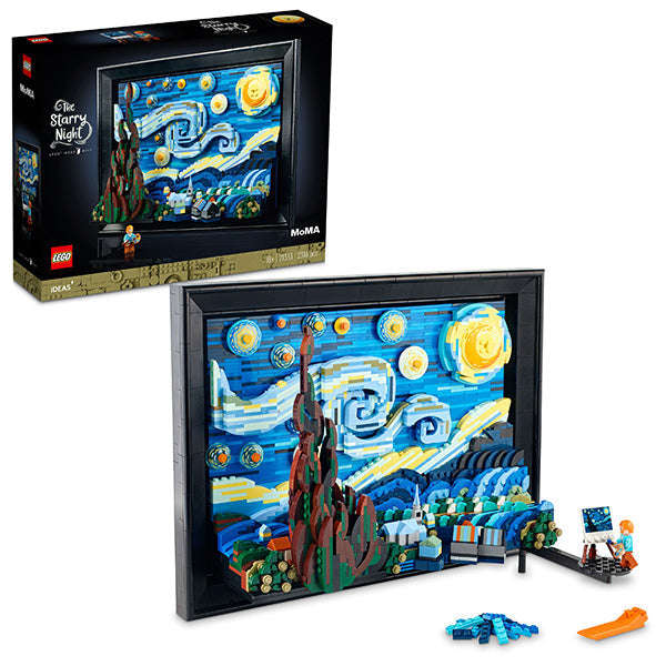 LEGO Ideas Vincent van Gogh  The Starry Night Building Kit 21333