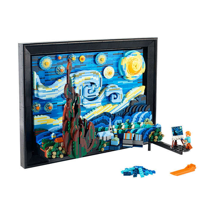 LEGO Ideas Vincent van Gogh  The Starry Night Building Kit 21333
