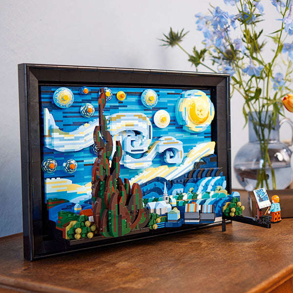 LEGO Ideas Vincent van Gogh  The Starry Night Building Kit 21333