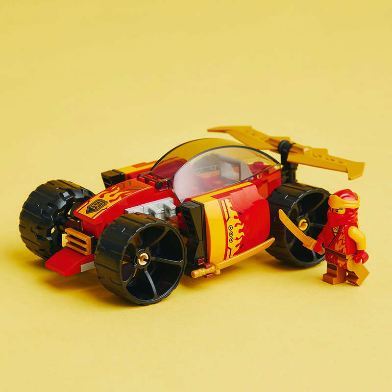 LEGO® NINJAGO® Kais Ninja Race Car EVO Building Toy Set 71780