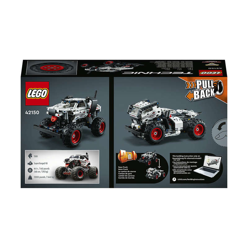 LEGO® Technic Monster Jam Monster Mutt Dalmatian Building Toy Set 42150