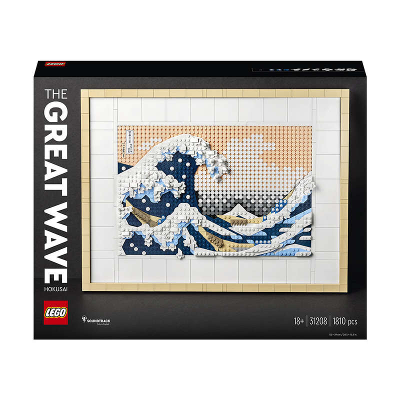 LEGO® Art Hokusai  The Great Wave Building Kit 31208
