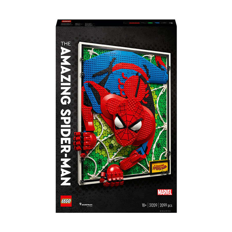 LEGO® Art The Amazing Spider-Man Building Kit 31209
