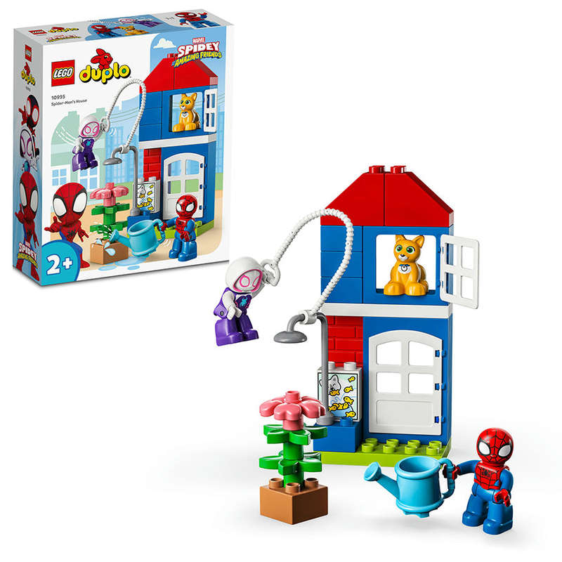 LEGO® DUPLO® Marvel Spider-Mans House Building Toy Set 10995