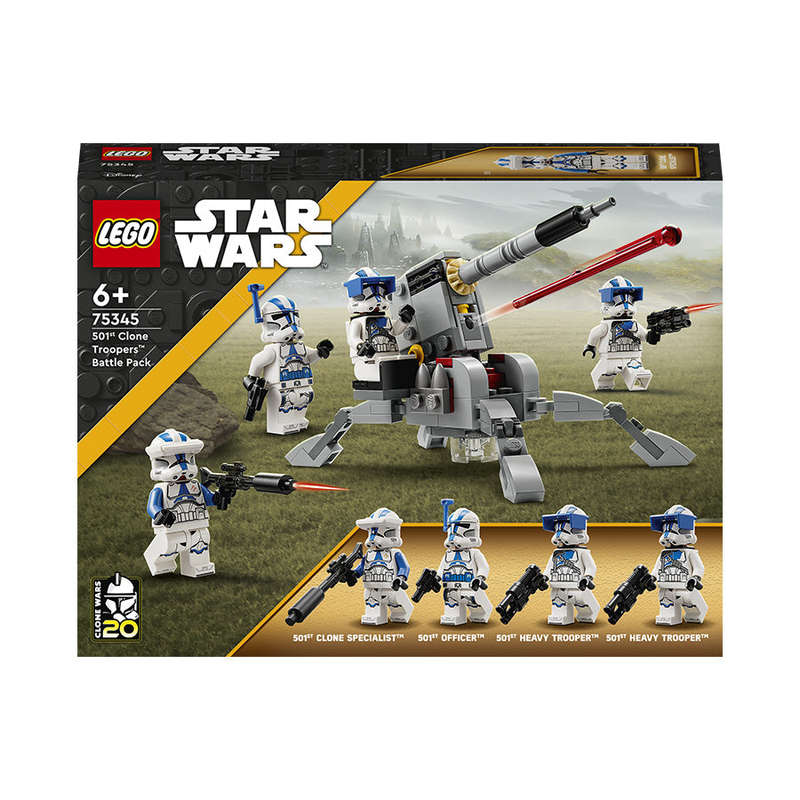 LEGO® Star Wars 501st Clone Troopers Battle Pack Building Toy Set 75345