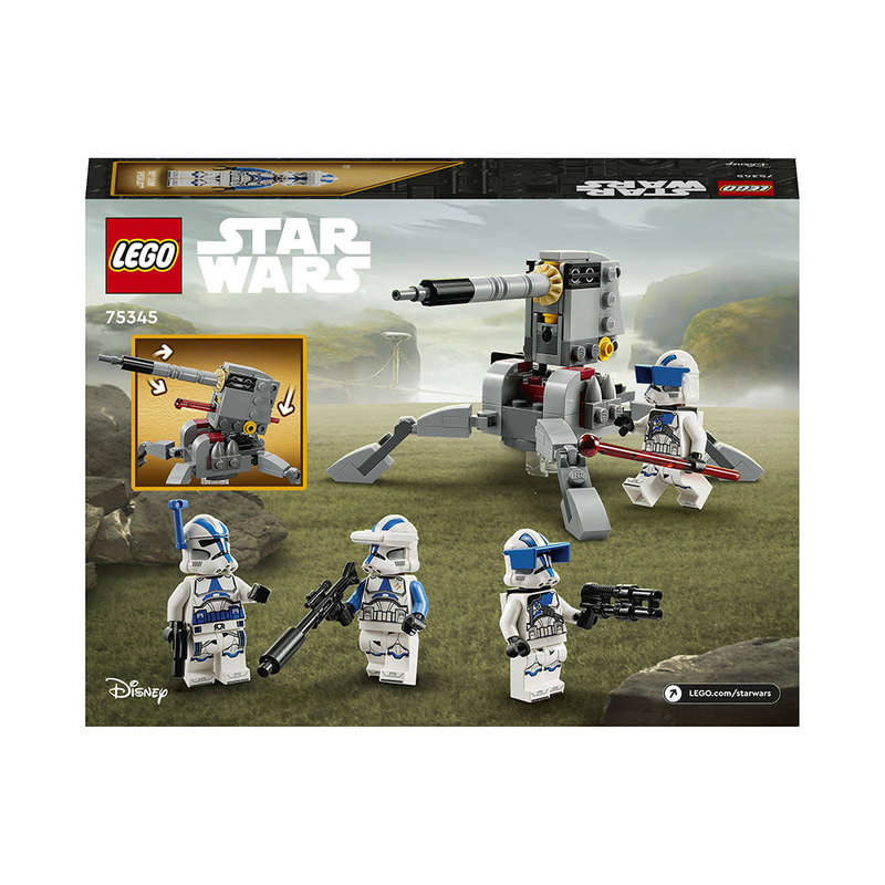LEGO® Star Wars 501st Clone Troopers Battle Pack Building Toy Set 75345